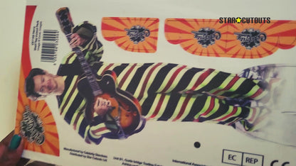 CS1193 Harry Three Pack Shelf Top Cutout  Cardboard Cut Out Height 31cm