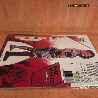 SC4582 WWE Bayley Three Shelf Top Cardboard Cut Outs Height 31cm