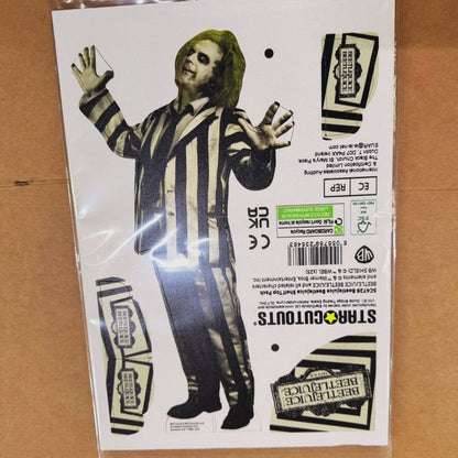 SC4728 Beetlejuice Beetlejuice Shelf Top Pack Cardboard Cutouts Height 30cm