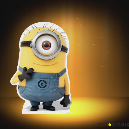 SC1033 Carl – Minion Smiling Cardboard Cut Out Height 139cm