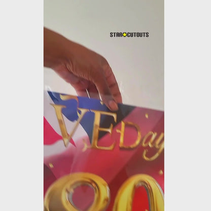 RD080 VE Day 80 Year Celebration Posters – Mixed 6 Pack Posters Height 44cm