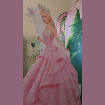 SC4628 Glinda Wicked Pink Witch  Cardboard Cut Out Height 150cm