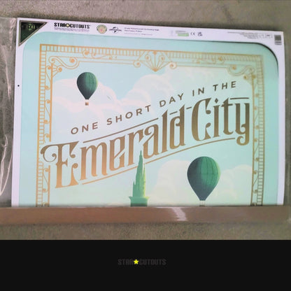 SC4656 Wicked Emerald City Backdrop Single Cardboard Cut Out Height 133cm