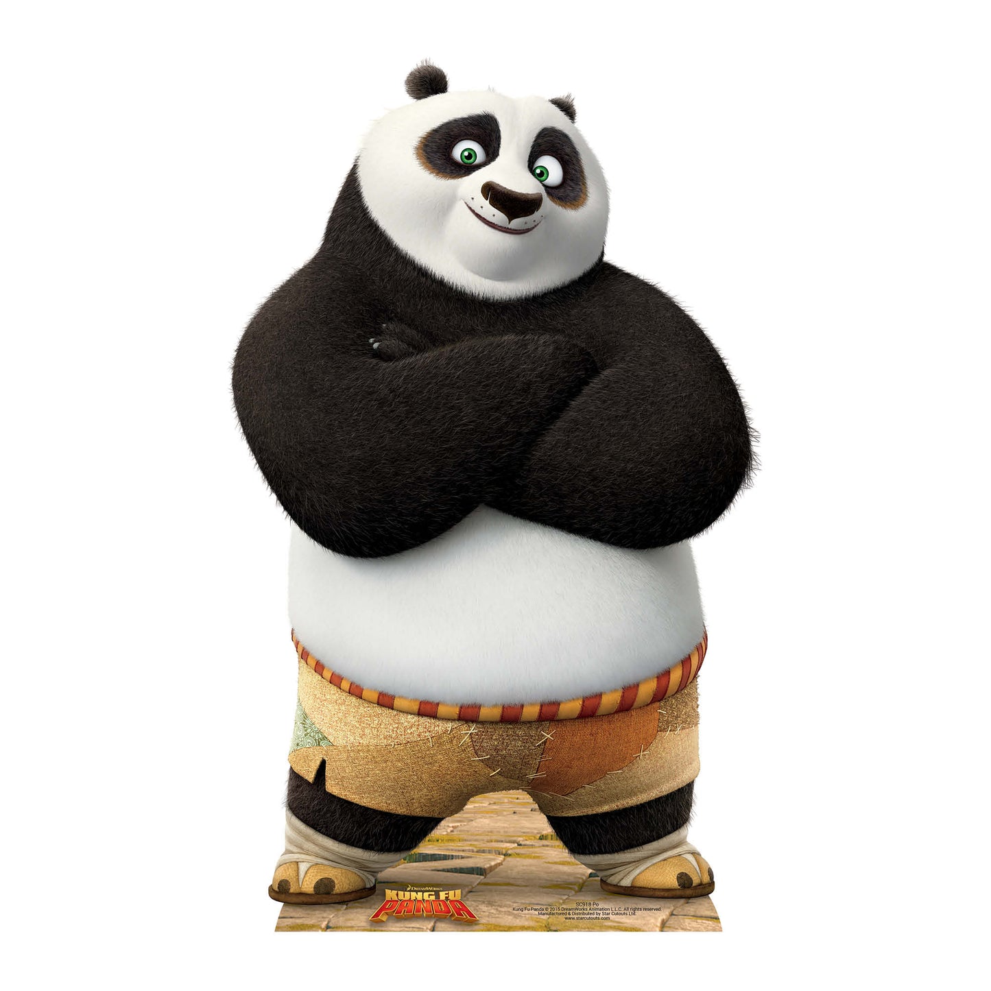 SC918 Po (Kung Fu Panda) (STAR MINI) Cardboard Cut Out Height 95cm