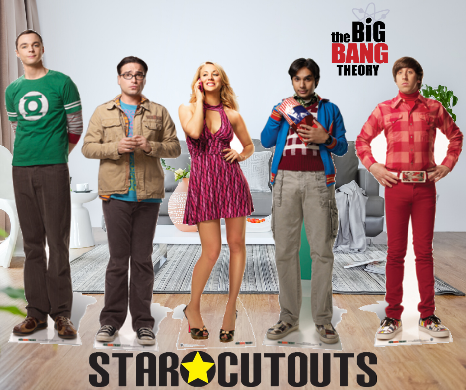 SC622 Dr Raj Koothrappali The Big Bang Theory Cardboard Cut Out Height 175cm