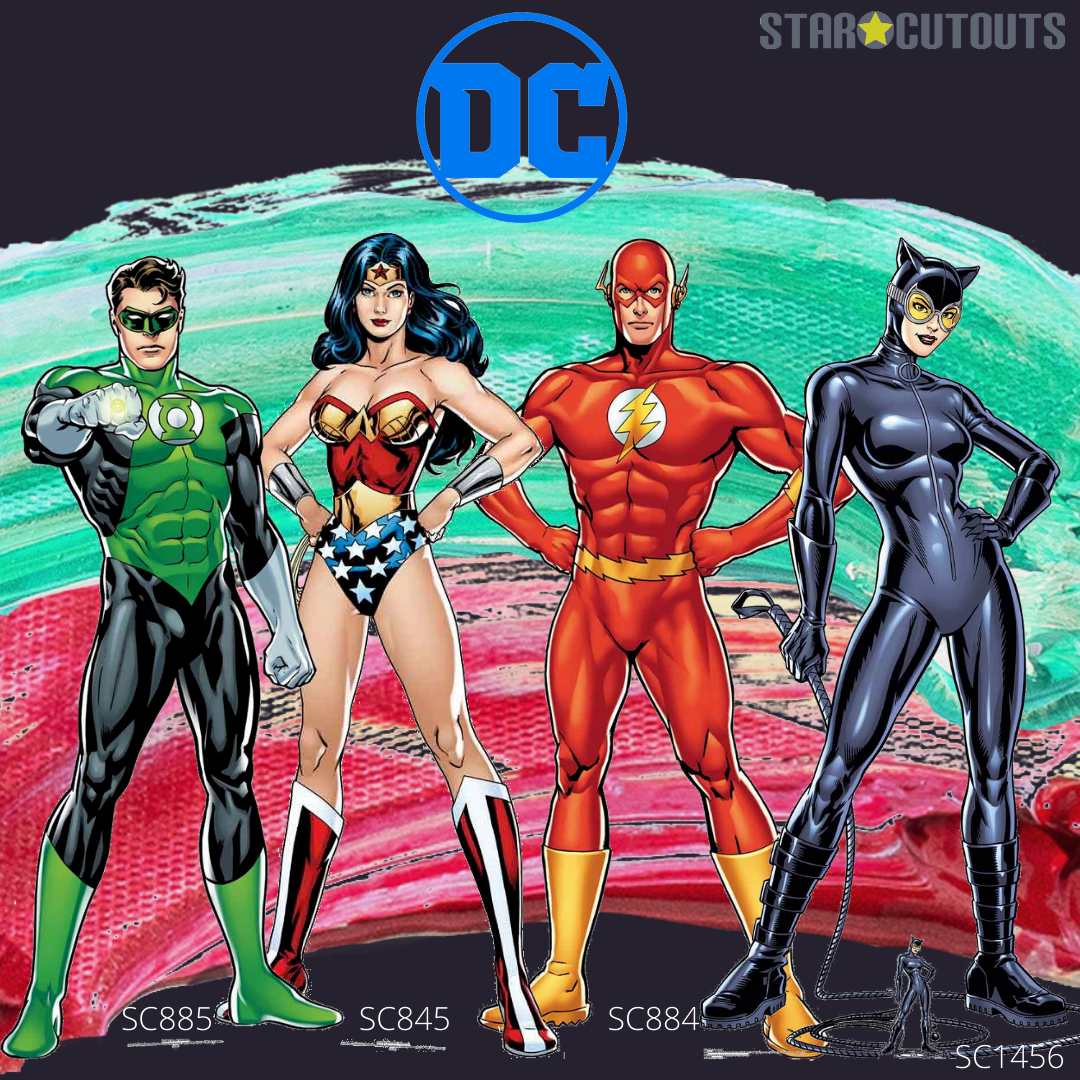 SC885 Green Lantern Cardboard Cut Out Height 184cm