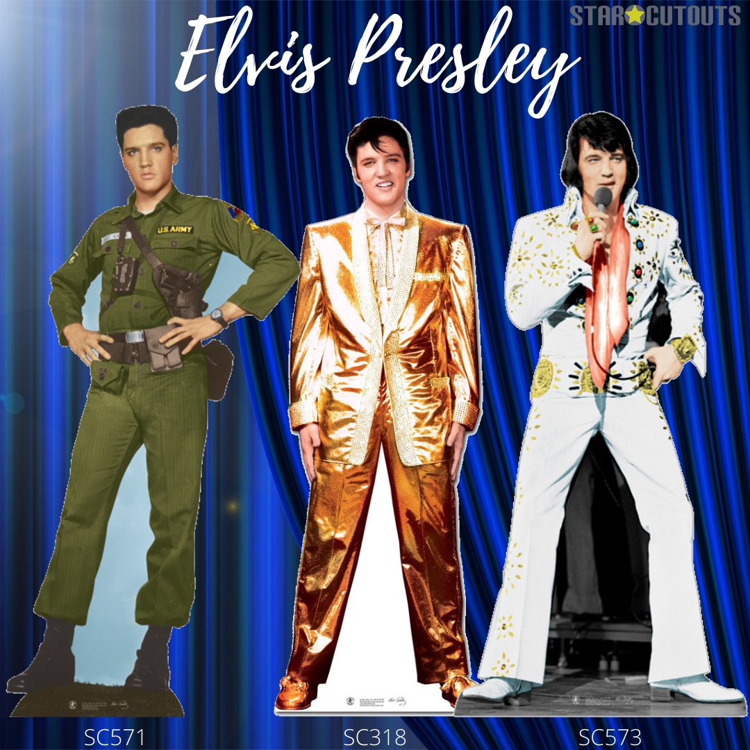 SC2203 Elvis Presley Stand In  Cardboard Cut Out Height 182cm