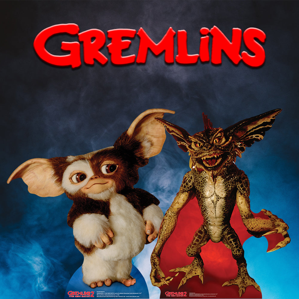 SC978 Gizmo Cute Gremlin Cardboard Cut Out Height 75cm