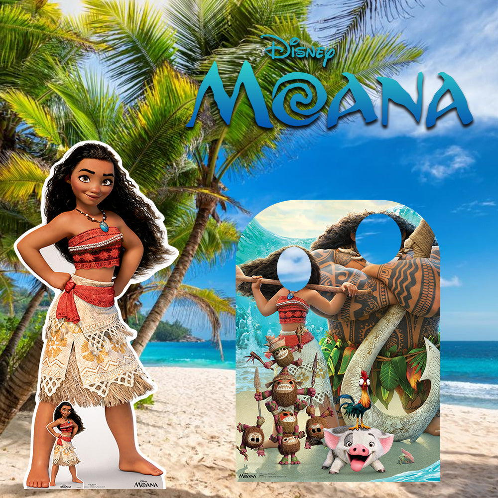 SC1094 Moana Child Stand-in Cardboard Cut Out Height 131cm