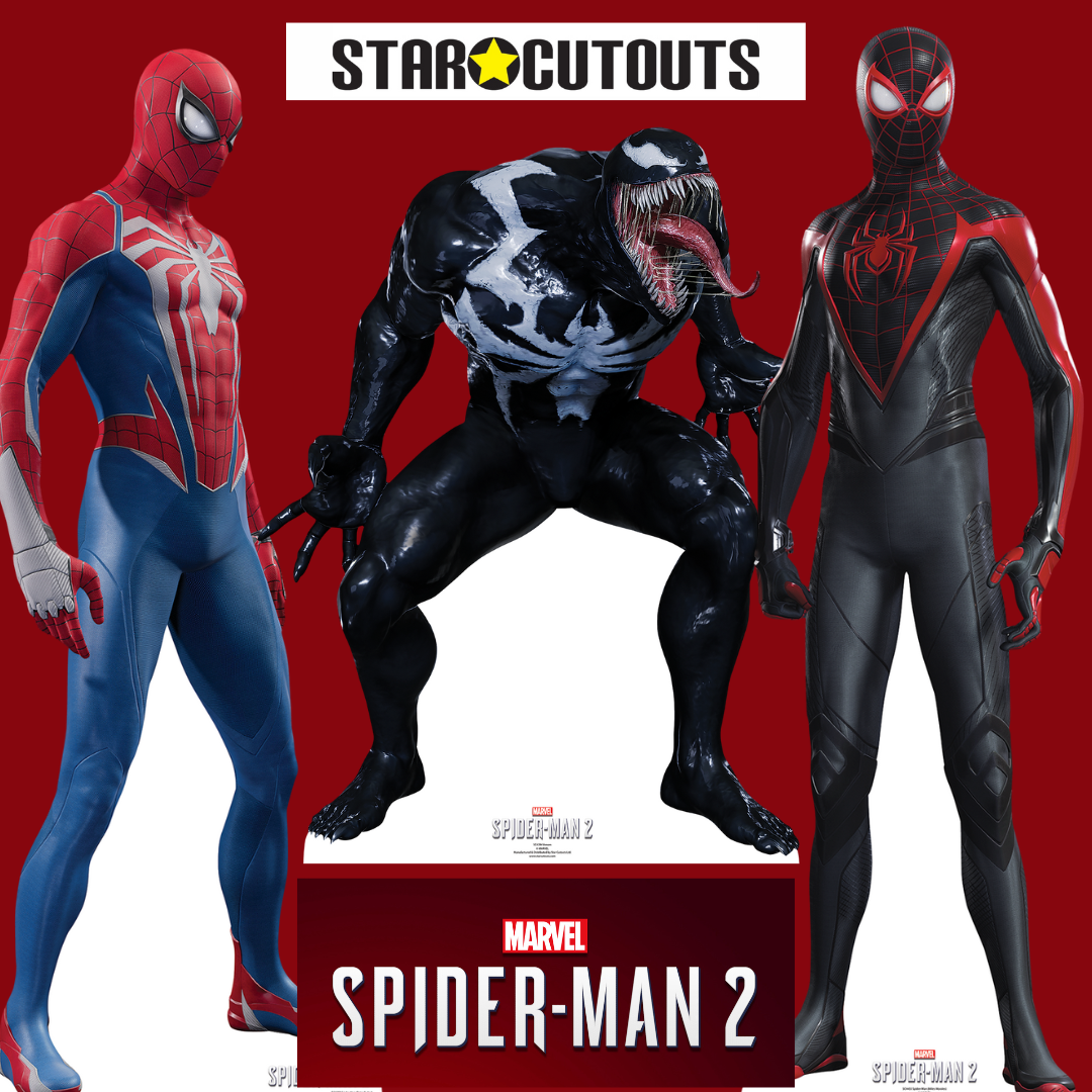 SC4394 Venom Spider Man 2 Cardboard Cut Out Height 126cm