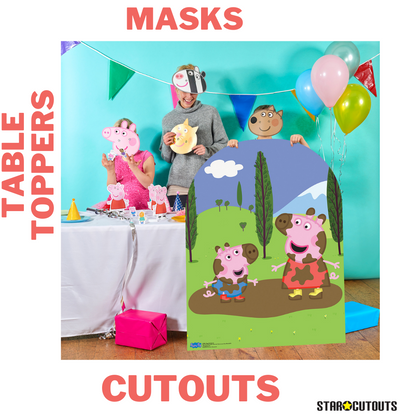 SC1274 Suzy Sheep (Peppa Pig Halloween) Cardboard Cut Out Height 73cm 