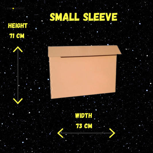 Star Cutouts Cardboard  Sleeve Small