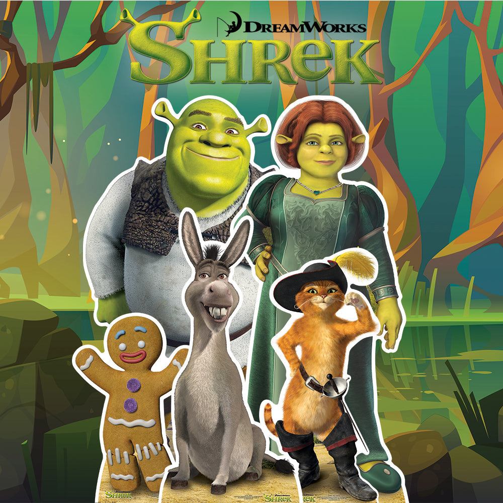 SC785 Shrek Cardboard Cut Out Height 170cm 