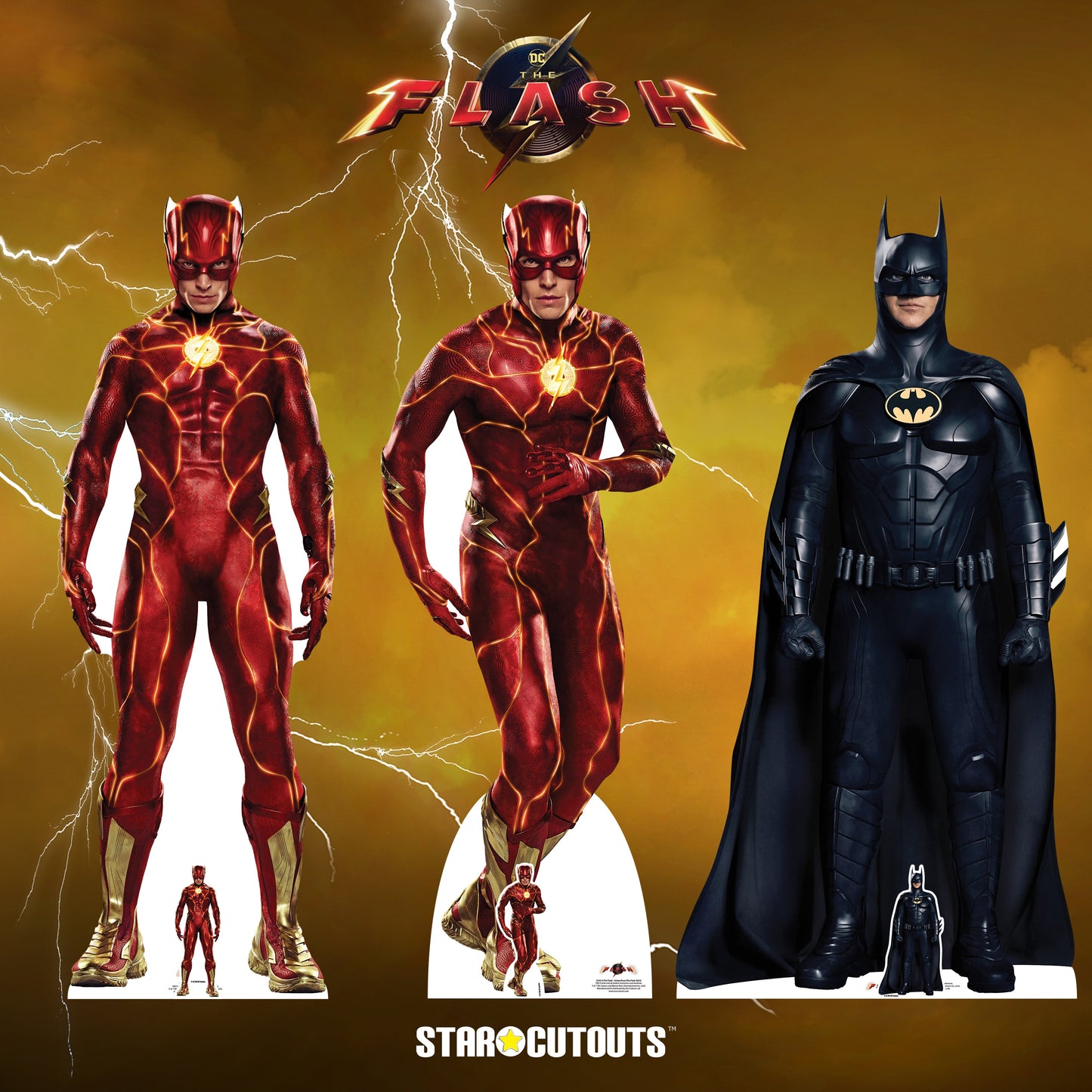 The Flash Ezra Miller Action Pose 2023 Star Mini