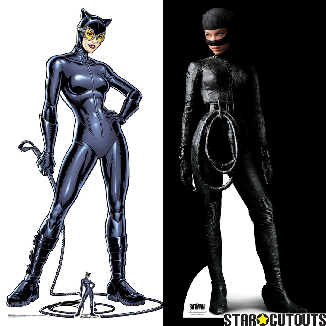 SC1456 Catwoman with Whip Cardboard Cut Out Height 179cm