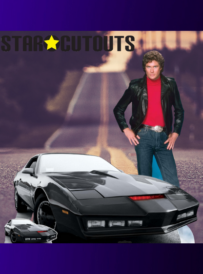 SC1640 Kitt Knight Rider Cardboard Cut Out Height 94cm