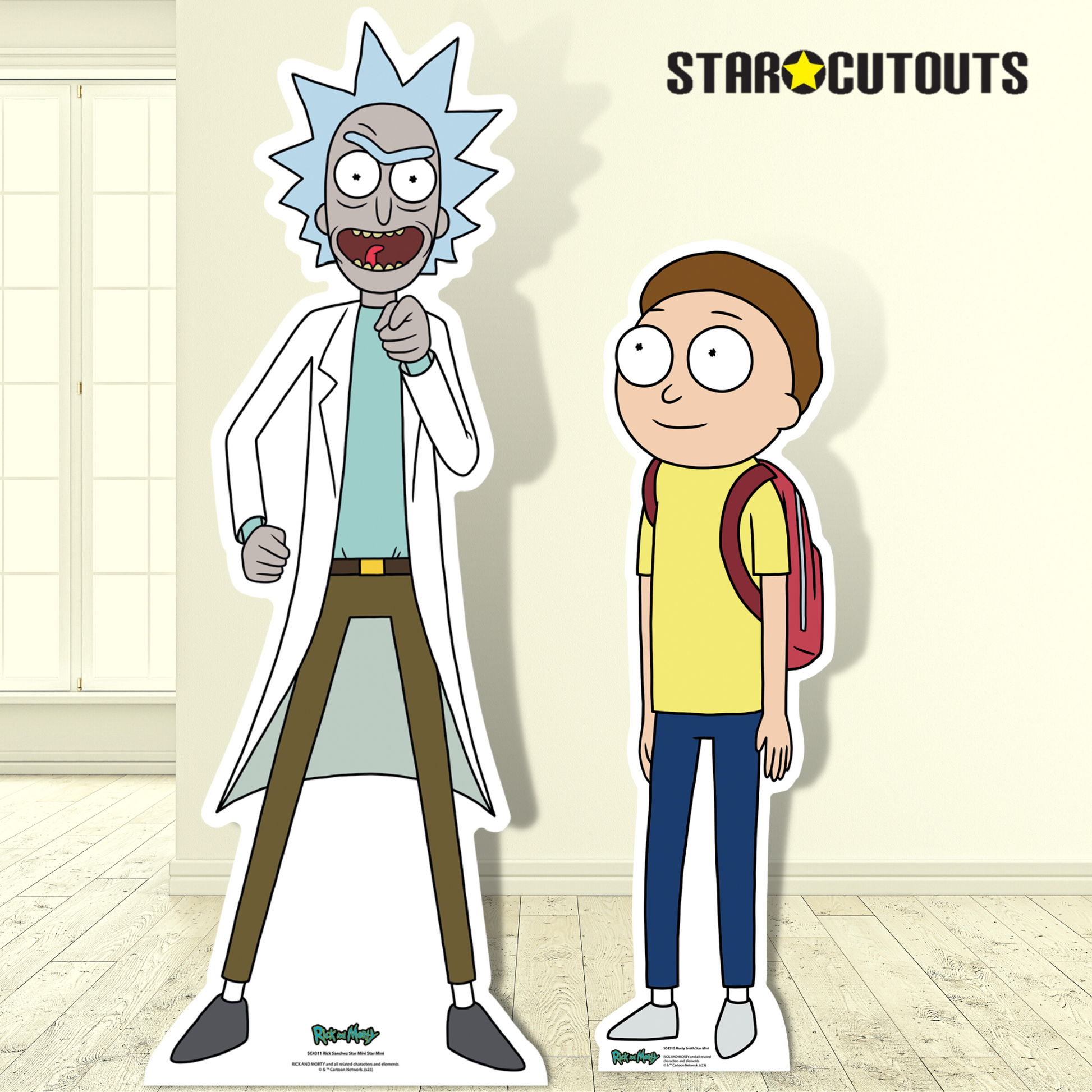 SC4262 Morty Smith Rick and Morty Cardboard Cut Out Height 165cm 