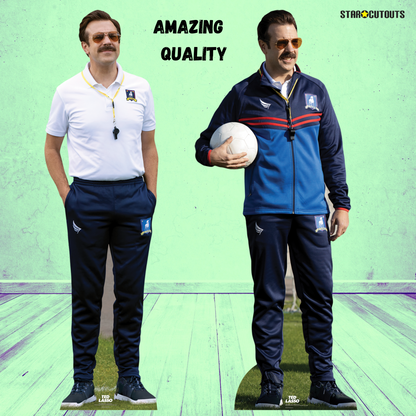 SC4221 Ted Lasso Football Manager Jason Sudeikis Cardboard Cut Out Height 184cm 